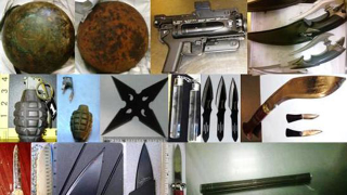 Here Are the Crazy Things the TSA Found <i>Last Week</i>: Cannonballs, Grenades, Ninja Stars and More